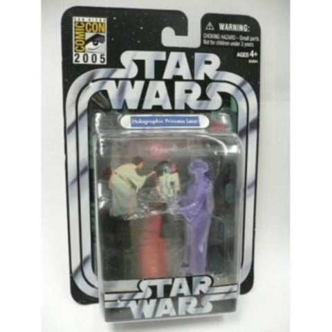 HASBRO 星球大戰 STAR WARS SAN DIEGO COMIC-CON 2005 HOLOGRAPHIC PRINCESS LEIA 11209