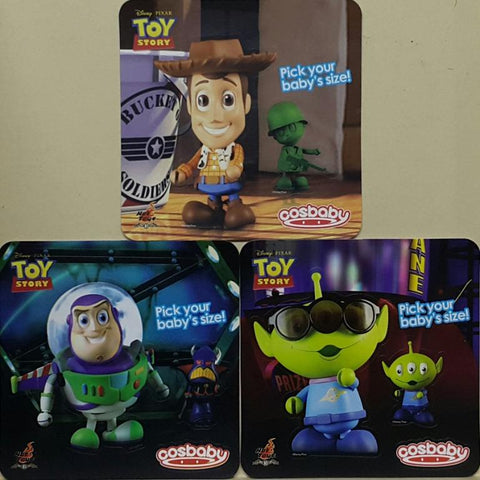 HOT TOYS 17338 迪士尼 彼思動畫 反斗奇兵 胡迪 翠絲 巴斯光年 索克天王 三眼仔 玩具外星人 軍人 綠兵 連隱藏版 迷你珍藏人偶套裝 COSBABY 122-127 DISNEY PIXAR TOY STORY WOODY JESSIE BUZZ LIGHTYEAR EMPEROR ZURG ALIEN SMILEY VER. ALIEN 'OOOHH' VER. ARMY MAN WITH SECRET SET (BUY-CW) 存