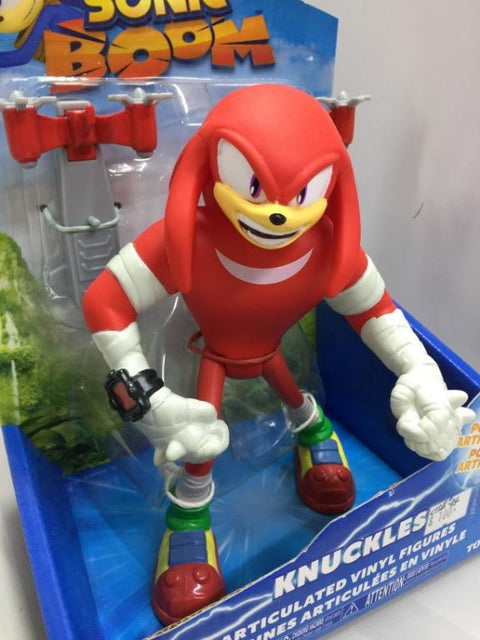 TOMY SONIC BOOM 超音鼠 KNUCKLES ARTICULATED VINYL FIGURE (T22091) (22513) (C1128-54)