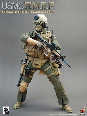 1:6 HOT TOYS USMC MEF II MARINE EXPEDITIONARY FORCE SPECIAL OPERATION TRAINING GROUP FIGURE 美國第2海軍陸戰遠徵軍特戰訓練群 12吋公仔 (C272-563) b17358267