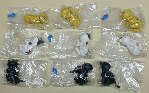 BANDAI 41669 磁鐵可動 小貓  扭蛋套裝 CUP FIGURE MAGNET PART 2 CATS SET (EPC-2413-54s) 存