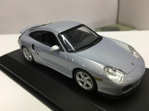 MINICHAMPS 1/43 PORSCHE 911 TURBO 1999 FROSTY BLUE (430 069302) (03532) (PIU120)