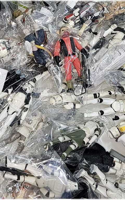 Star wars 星球大戰公仔figure白兵stormtrooper黑武士clone wars trooper 3.75 吋 3.75"
