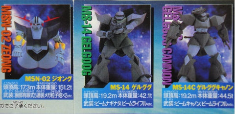 BANDAI 機動戰士 高達 GUNDAM MOBILE SUIT SELECTION 12 全7種 扭蛋 (A2-73118) 1114998131
