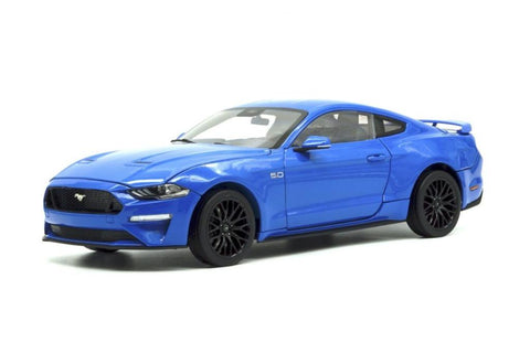 DIECAST MASTERS 1/18 FORD MUSTANG 2019 BLUE RHD (61004) (49046) (C1128-21)