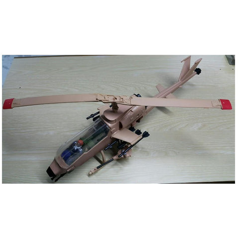 HASBRO 57718 義勇群英 GI JOE LOCUST ASSAULT COPTER LOCUST XH-1 & PILOT WILD BILL FIGURE (BUY-SPK)