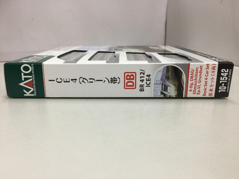 KATO N-GAUGE 10-1543 BR412 / ICE4, 3-tlg. DBAG/ Klimaschutzer, Ep. VI, Erganzung 1 ICE4 Add-on Set A 3-Car Set 10-1542 BR412 PRECISION RAILROAD MODELS (68350 K10952) (PIU400)