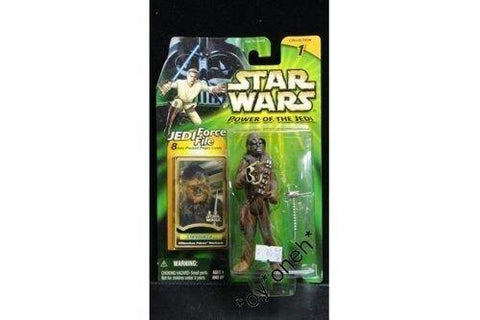 HASBRO 84577 星球大戰 朱兒 STAR WARS POWER OF THE JEDI COLLECTION 1 JEDI FORCE FILE MILLENNIUM FALCON MECHANIC CHEWBACCA (BUY-SPK 店/SA)