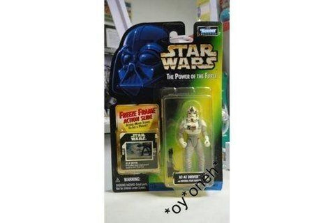 KENNER 69864 星球大戰  STAR WARS THE POWER OF THE FORCE AT-AT DRIVER WITH IMPERIAL ISSUE BLASTER (BUY-SPK 倉)