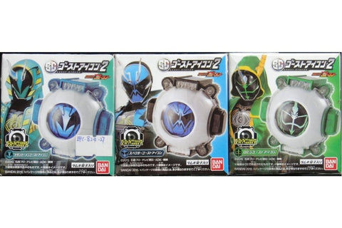 BANDAI 00893 KAMEN RIDER 幪面超人 GHOST EYECON 2 幽靈眼魂 亡靈 羅賓 圖坦卡門 食玩 (EPC-824-27s)
