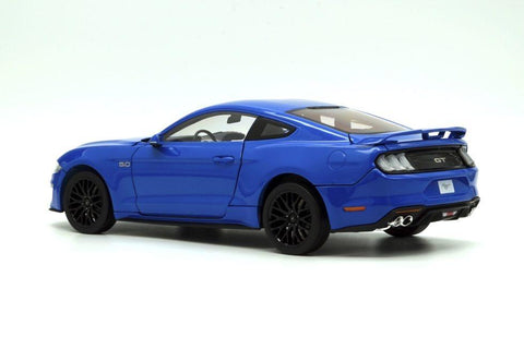 DIECAST MASTERS 1/18 FORD MUSTANG 2019 BLUE RHD (61004) (49046) (C1128-21)