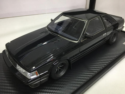 IGNITION MODEL 1/18 TOYOTA SOARER 2.0 GT Z10 BLACK SILVER (90369) (P15M-158)