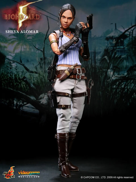 1/6 HOT TOYS VGM07 RESIDENT EVIL BIOHAZARD 5 生化危機 SHEVA ALOMAR (BSAA VER) 12" ACTION FIGURE