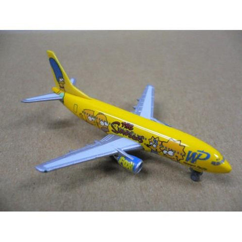 HERPA WINGS 1/500 WESTERN PACIFIC AIRLINES "THE SIMPSONS" BOEING 737-300 (500470) (BUY)