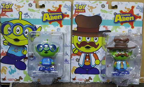 HOT TOYS 17437 迪士尼 彼思動畫 反斗奇兵 第二彈 三眼仔 巴斯光年 胡迪 邪惡博士 豬排 火腿 抱抱龍 迷你珍藏人偶套裝 COSBABY 122-127 DISNEY PIXAR TOY STORY SERIES 2 SPACEMAN ALIEN COWBOY ALIEN BUZZ LIGHTYEAR WOODY EVIL DR. PORKCHOP HAMM REX SET (BUY) L