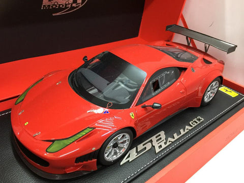 BBR 1/18 FERRARI 458 GT3 2011 Red Limited 200pcs 手辦車 (39069) (PIU600)