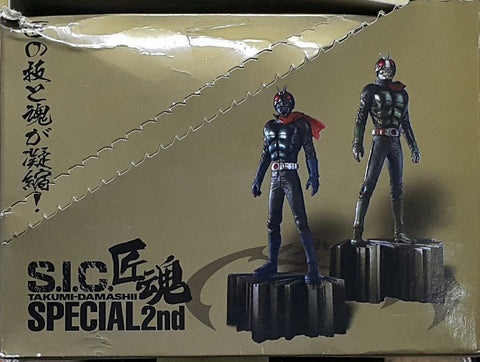 BANDAI 51600 匠魂 特別篇第二彈 幪面超人 THE NEXT 1號 2號 響鬼 威吹鬼 轟鬼 斬鬼 響鬼紅 超神三戰士 盒蛋套裝 S.I.C. TAKUMI-DAMASHII SPECIAL 2ND KAMEN RIDER THE NEXT NO.1 NO.2 HIBIKI IBUKI TODOROKI ZANKI HIBIKI KURENAI BIBYUN BASHARN ZSHEN SET (BUY-MC) L