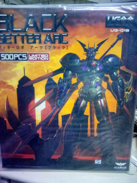 ICARUS 47033 UG合金 三一萬能俠ARC 黑色限定版 UNITED GOKIN UG-01B BLACK GETTER ARC 500PCS LIMITED EDITION (PIU200)