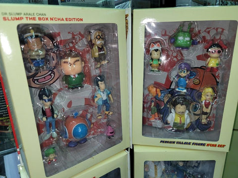 iq博士小雲小吉 dr.slump penguin village Hoyoyo n'cha set