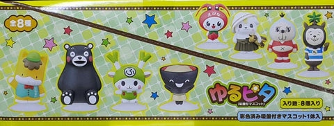 ENSKY 31052 吉祥物連吸盤 宮崎犬 佐野丸 福卡君 蕎麥碗弟 小群馬 海老名 伊賀 熊本熊 盒蛋套裝 YURU PITA MASCOT WITH SUCTION CUP MIYAZAKI DOG SANOMARU FUKA-CHAN SOBACCHI GUNMACHAN EBINYA IGAGURIO KUMAMON SET (BUY-CW) 存