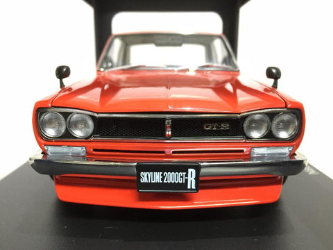AUTOART 1/18 NISSAN SKYLINE GT-R (KPGC10) TUNED VER. RED (77444) (PIU300)