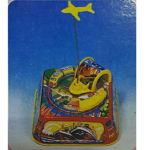 TIN TOY TK115 鐵皮上鍊玩具 火車狷山窿 WIND-UP ROLLER COASTER 店/SA