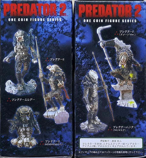 KOTOBUKIYA 89086 壽屋 鐵血戰士2 一枚硬幣人物系列 隱形版 盒蛋套裝 PREDATOR 2 ONE COIN FIGURE SERIES STEALTH CLEAR VERSION SET (BUY-MC) L
