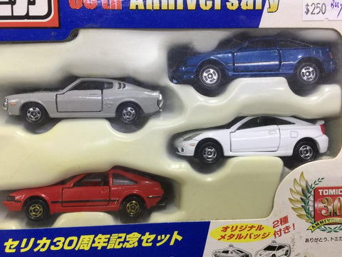 TOMY TOMICA TOYOTA CELICA 30th ANNIVERSARY 車輛套裝 (50245) (BUY)