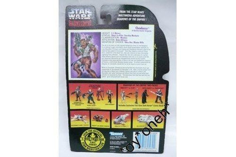 KENNER STAR WARS SHADOWS OF THE EMPIRE CHEWBACCA IN BOUNTY HUNTER DISGUISE 69562