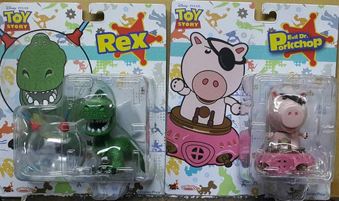 HOT TOYS 17437 迪士尼 彼思動畫 反斗奇兵 第二彈 三眼仔 巴斯光年 胡迪 邪惡博士 豬排 火腿 抱抱龍 迷你珍藏人偶套裝 COSBABY 122-127 DISNEY PIXAR TOY STORY SERIES 2 SPACEMAN ALIEN COWBOY ALIEN BUZZ LIGHTYEAR WOODY EVIL DR. PORKCHOP HAMM REX SET (BUY) L