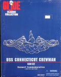 KENNER HASBRO 義勇群英 GI JOE CLASSIC COLLECTION USS CONNECTICUT CREWMAN SSN-22 SEAWOLF COMMEMORATIVE LIMITED EDITION (BUY-81511)