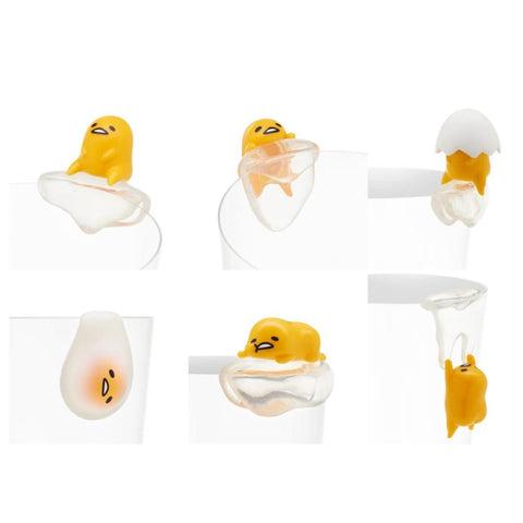 KITAN CLUB 蛋黃哥 杯緣子 PUTITTO GUDETAMA 全6種 扭蛋 (BUY-17533-SPK-存)