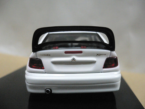 AUTOART 1/43 CITROEN XSARA WRC 2004 PLAIN BODY VERSION WHITE (60439) (TOY-736-75)