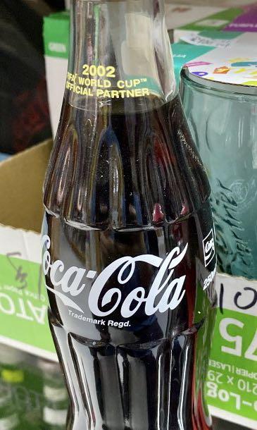Coca-Cola 可口可樂樽 2002 FIFA WORLD CUP KOREA JAPAN 250ML COKE A22-034