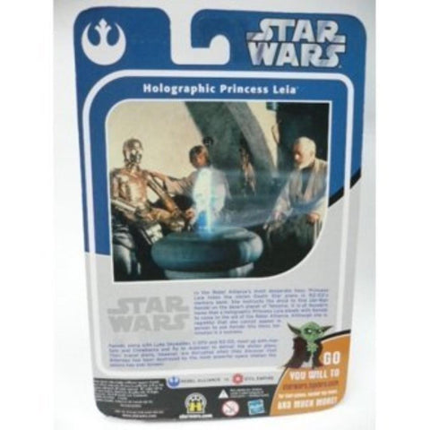 HASBRO 星球大戰 STAR WARS SAN DIEGO COMIC-CON 2005 HOLOGRAPHIC PRINCESS LEIA 11209