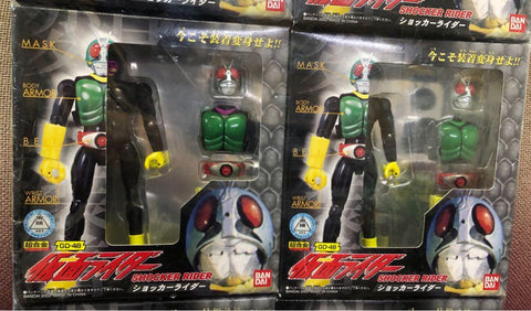 BANDAI 02028 02029 02030 02031 02032 02033 超合金 裝着變身 幪面超人 假幪面超人 撒旦幫騎士 1號 黃絲巾 2號 白絲巾 3號 綠絲巾 4號 藍絲巾 5號 紫絲巾 6號 粉紅絲巾 套裝 MASKED RIDER SOUCHAKU HENSHIN SERIES GD-48 SHOCKER RIDER NUMBER 1 TO 6 SET (BUY-SPK)