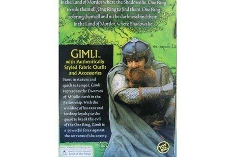 TOY BIZ 81103 魔戒 魔戒現身 金靂 LORD OF THE RINGS FELLOWSHIP OF THE RING GIMLI (LOTR)