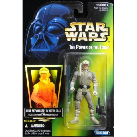 KENNER 星球大戰 STAR WARS POWER OF THE FORCE LUKE SKYWALKER IN HOTH GEAR (WKG-69619)