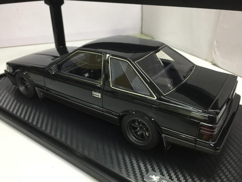 IGNITION MODEL 1/18 TOYOTA SOARER 2.0 GT Z10 BLACK SILVER (90369) (P15M-158)