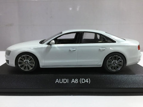 KYOSHO 1/43 AUDI A8 D4 WHITE (03811W) (16431) (PA80)
