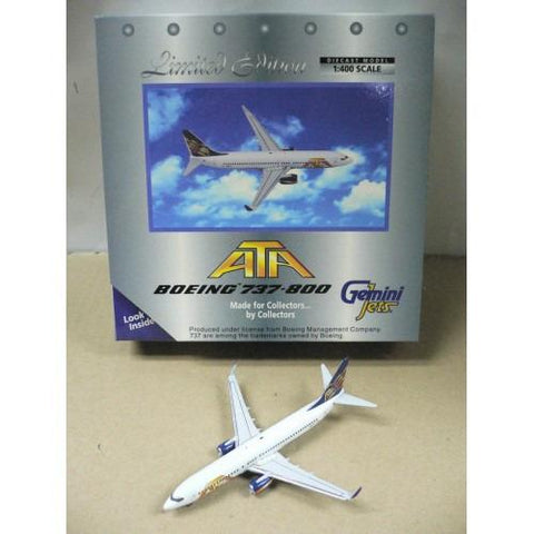 GEMINI JETS 1/400 ATA BOEING 737-800 N301TZ GJATA250 (70250) (PIU10)
