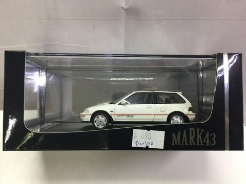 Hobby JAPAN MARK 43 1/43 Honda CIVIC EF9 SIR II White (PM4396W) (04905) (PIU100)