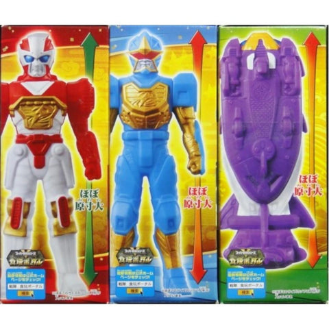 BANDAI SHOKUGAN NINNINGER 手裏劍戰隊忍忍者 忍忍機組 御伴忍 忍者戰丸 牛仔丸 衝浪丸 食玩 95218 (EPC-567-27s)