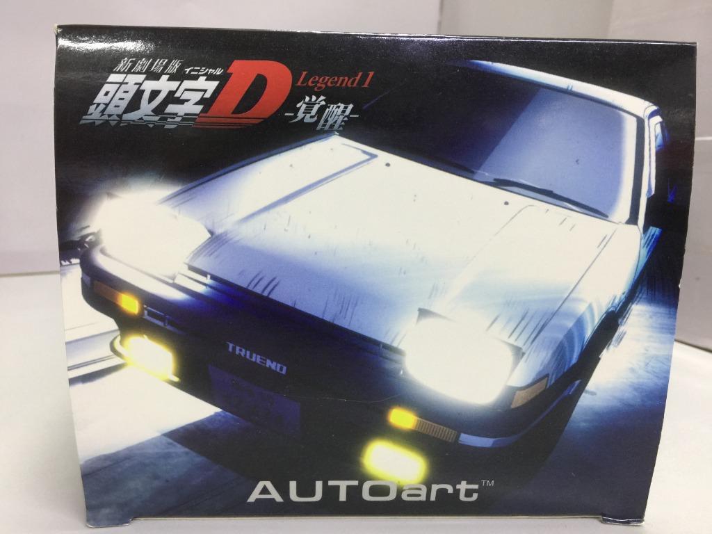 AUTOART 1/18 TOYOTA SPRINTER TRUENO AE86 頭文字D New animation