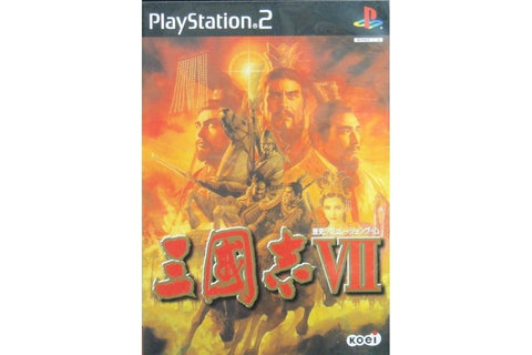 SONY PS2 ROMANCE OF THE THREE KINGDOMS VII 光榮 三國志7 遊戲 日版 SLPM62010 (BUY-01524)