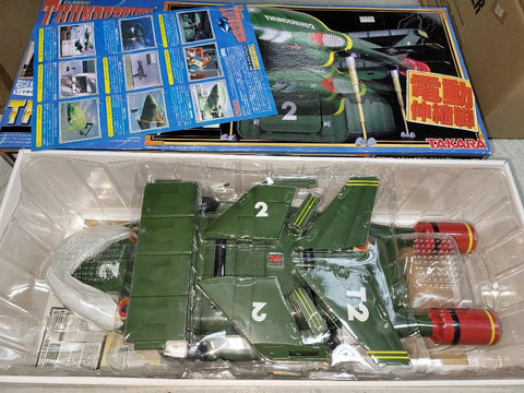 TAKARA thunderbird 2 雷鳥拯救隊2號電動伸縮腳版本 1/144