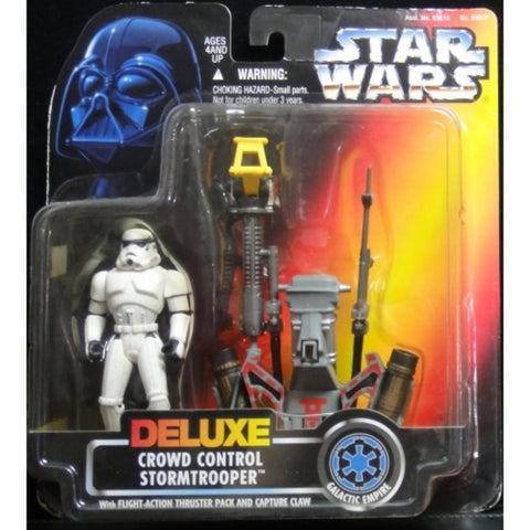 KENNER 星球大戰 STAR WARS DELUXE CROWD CONTROL STORMTROOPER (WKG-69609)