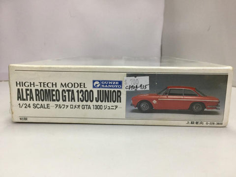 GUNZE SANGYO 1/24 ALFA ROMEO GTA 1300 JUNIOR HIGH-TECH MODEL (G-228:3800) (C890A-935)
