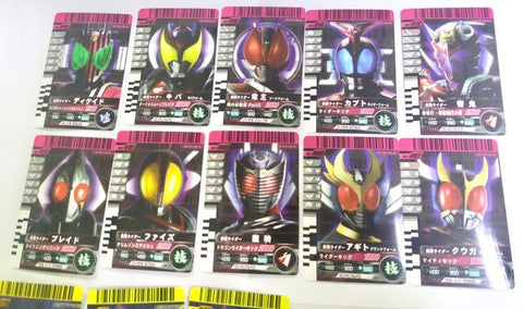 幪面超人 KAMEN RIDER DECADE GANBARIDE FINAL RIDE FFR KAMENRIDE CARD 一套20張