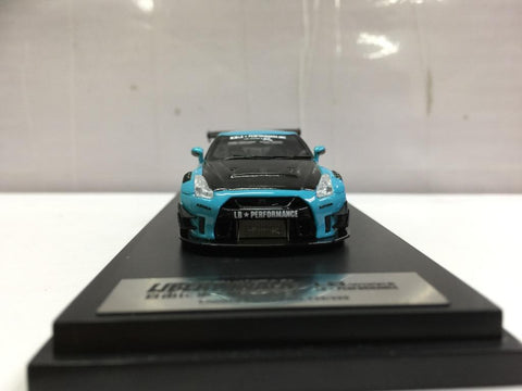 MCE 1/64 Nissan GTR Blue (IP640016GTR) (C1123-140A)